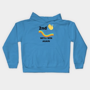 Second Wave We'll Win Again Kids Hoodie